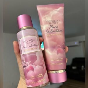 Victoria's Secret Pink and Purple Fragrance Set
